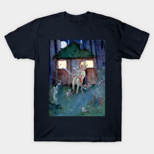 Peter Keeps Watch - Peter Pan and Wendy, Mabel Lucie Attwell T-Shirt